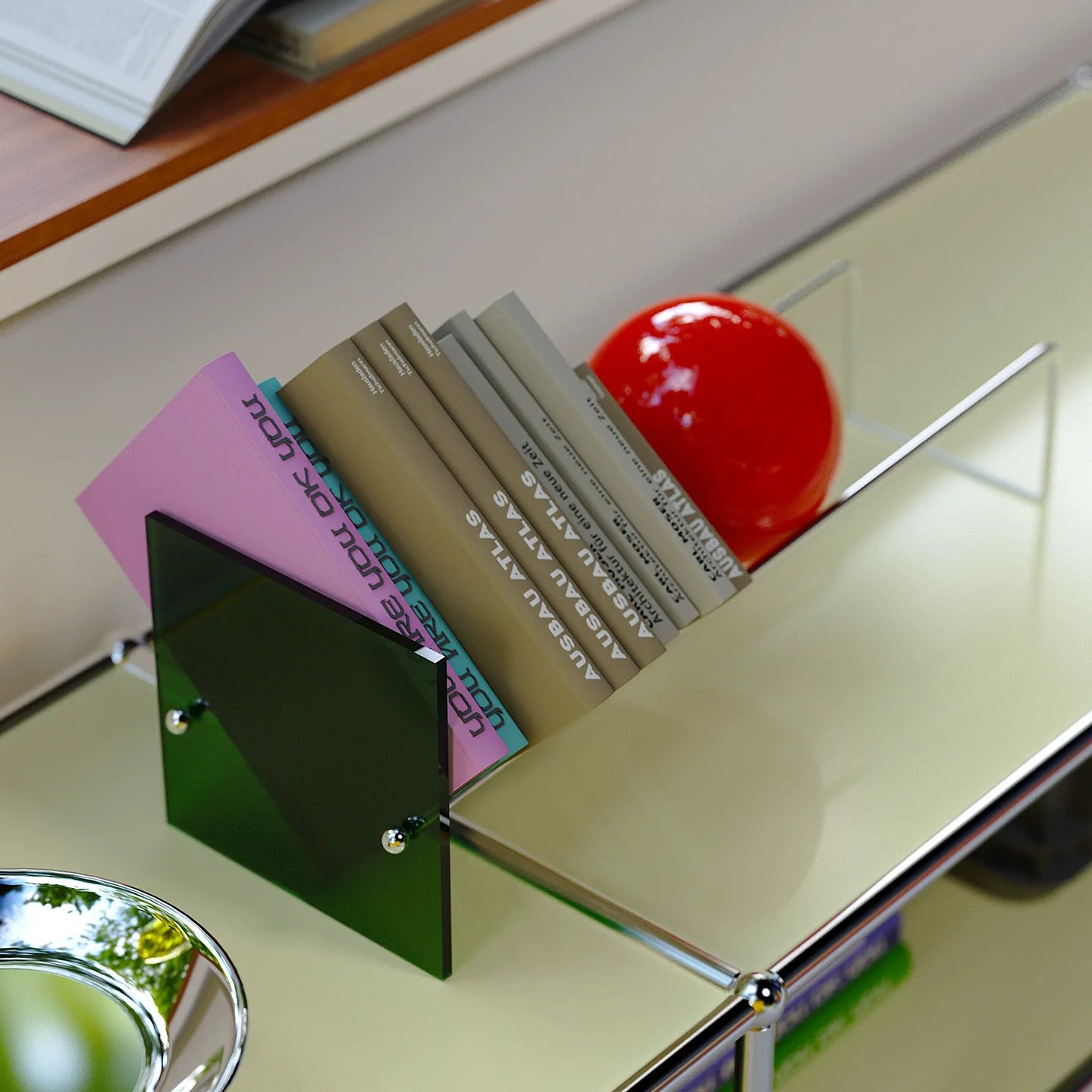 Sferische boekenhouder foto 2